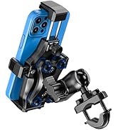 VAZESWIN Motorcycle Phone Mount [Vibration Dampener] [High-Speed Secure Lock] Anti-Shake Motorcyc...