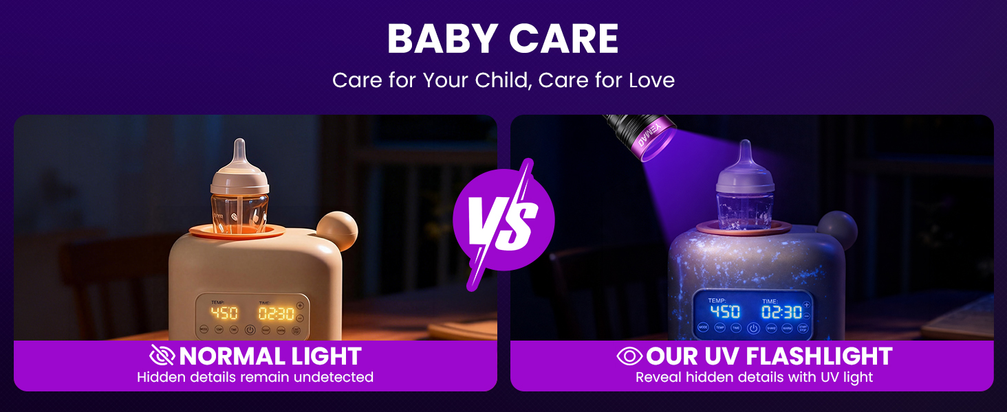 pet urine detector light