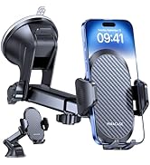 Miracase Phone Holders for Your Car [Upgraded Suction Cup] Hands Free Car Phone Holder Automobile...