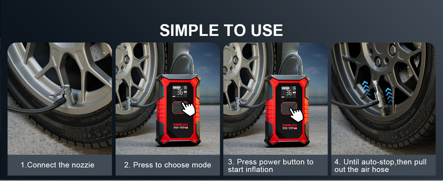 jump starter with air compressor
