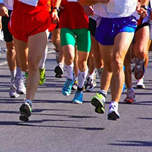 running