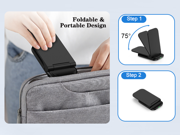 iphone 16 foldable wireless charging station