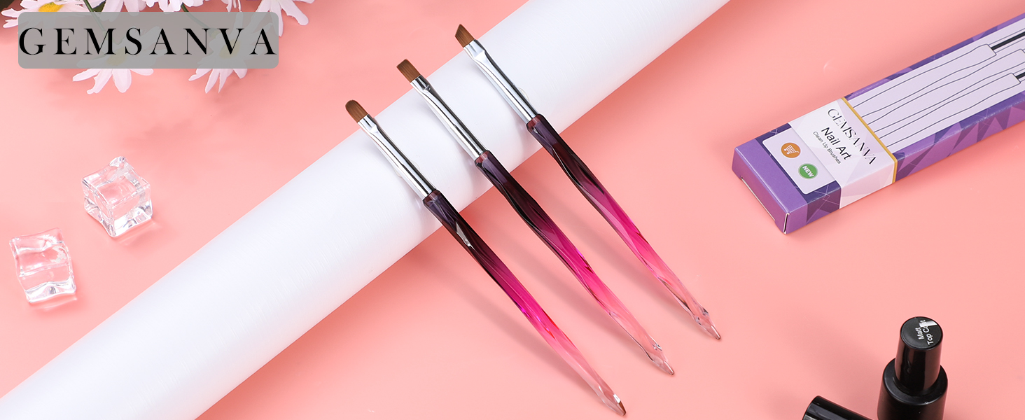 Nail Art Clean Up Brushes