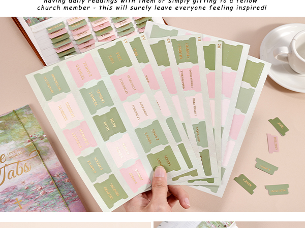 Bible tabs