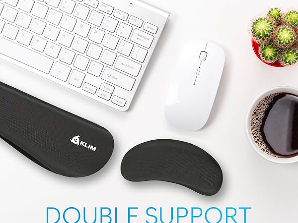 keyboard wrist rest computer pink desk accessories pc pad women mat mouse carpal tunnel arm set gel