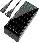 24-Port 100W (20A) USB C Charger, Multiple USB C Charging Station, Home Desktop USB C Fast Charge...