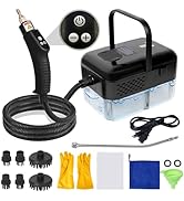 Handheld Steam Cleaner with Handle Button Control, 2500W High Pressure Steamer for Cleaning Car, ...