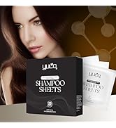 YUCO Travel Hair Shampoo Sheets Travel Pack 25 Tablets,Individual Sachet,for Hair Washing,Calendu...
