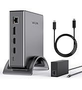 Laptop Docking Station,WAVLINK PD3.1 Docking Station 3 Monitors with 4K@144Hz,2*HDMI + DP,140W PD...