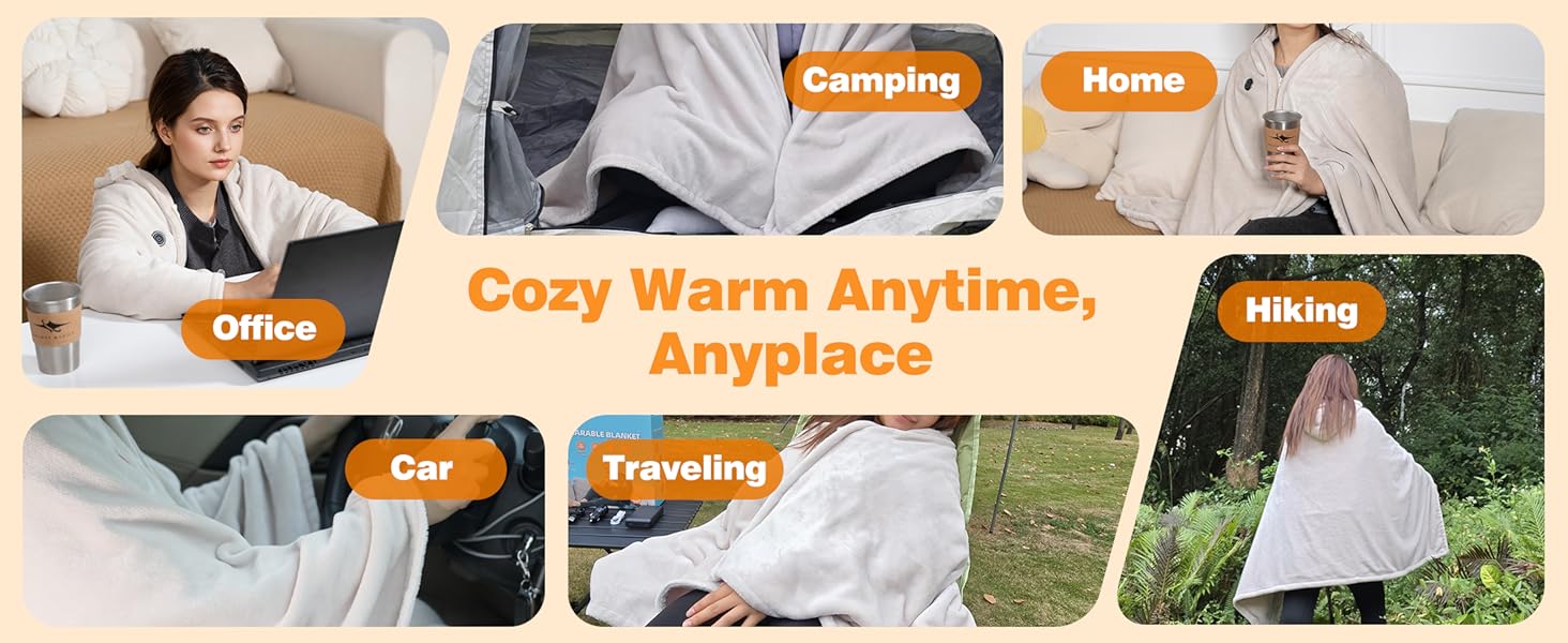 battery operated blanket heated