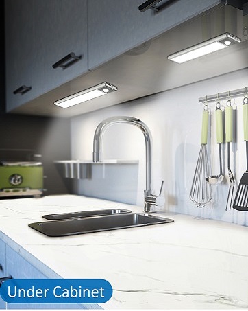 led motion sensor cabinet lighting closet lightin wireless