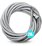 Refrigerator Water Line Ice Maker Supply Line - 20' Fridge Supply Line Hose for Ice Maker Outlet ...