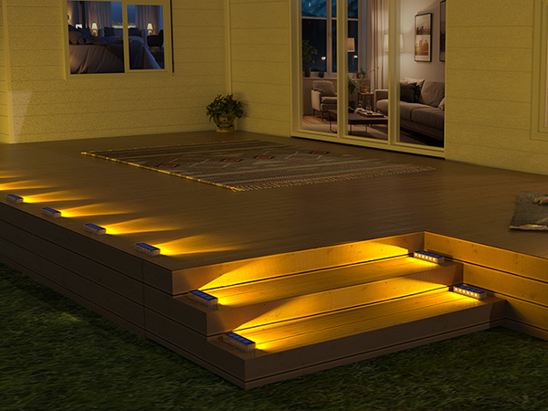 solar dock lights