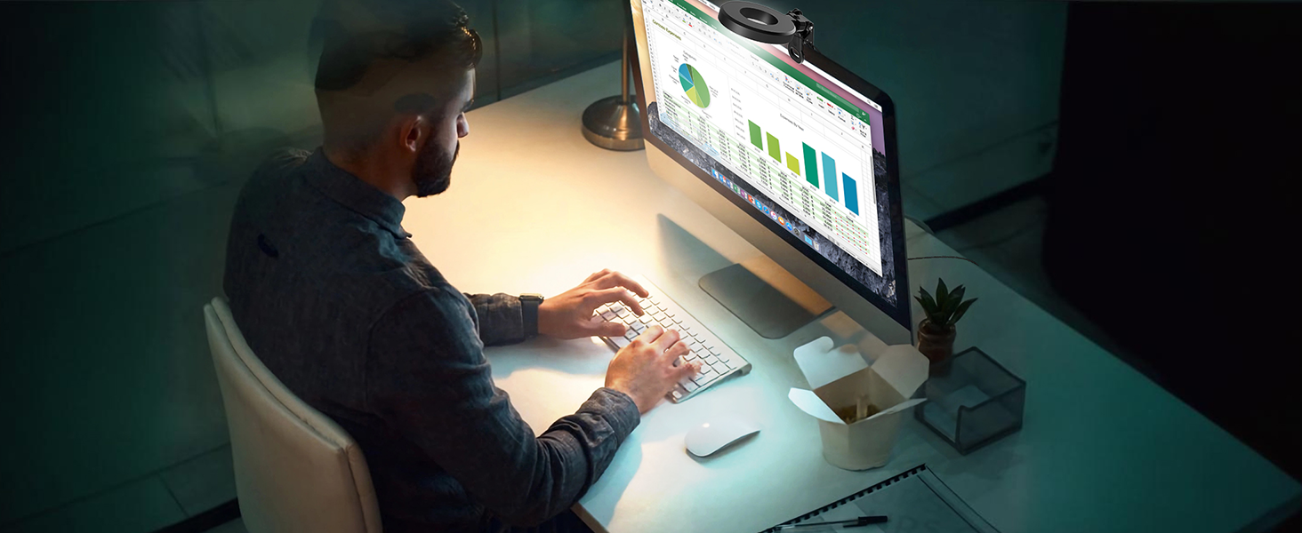 video conference light