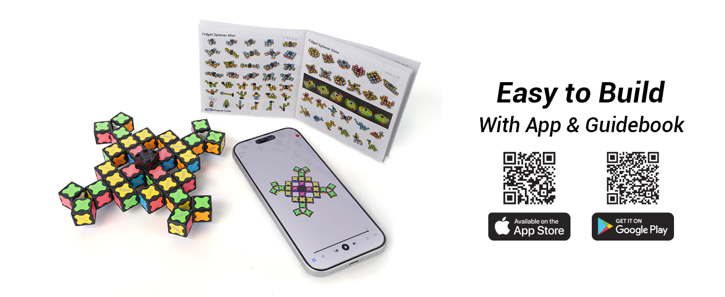 TOSY Fidget Spinner App and Guidebook