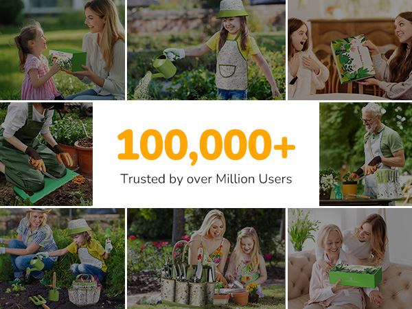 Grenebo brand planting kits, over 100,000 customer favourites, new gardening kit for kids