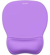 TECKNET Gel Mouse Pad with Wrist Rest, Ergonomic Office Mousepad with Wrist Support - Non-Slip &amp; ...