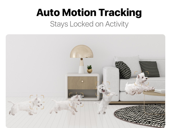 FS3 2K Ultra HD Pan Tilt Indoor WiFi Security Camera-phone_Auto Tracking