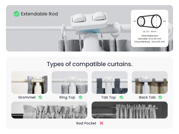 Automatic Curtain Opener 3 Rod