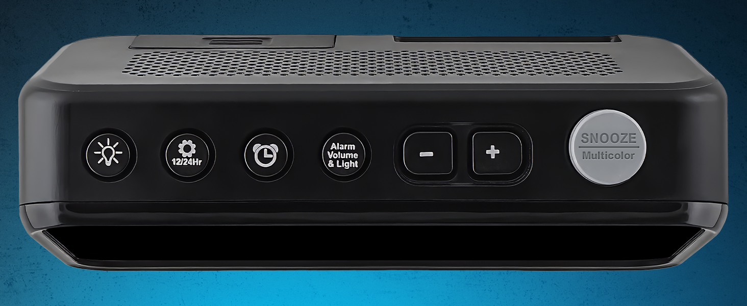 easy to use controls snooze and easy to set