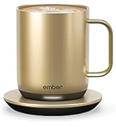 Ember Temperature Control Smart Mug 2, 10 Oz, App-Controlled Heated Coffee Mug with 80 Min Batter...