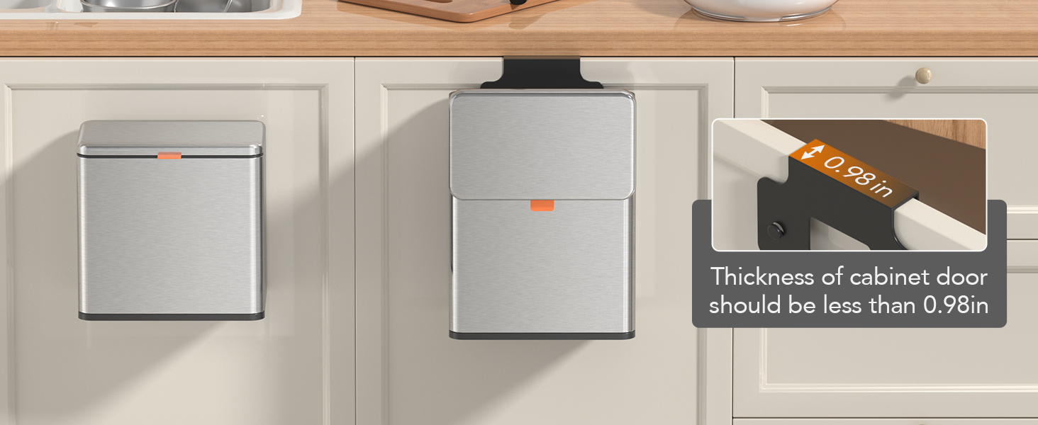 kitchen trash can