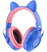 Dr.meter Noise Cancelling Headphones for Kids, SNR 32dB Hearing Protection Earmuffs for Noise Red...