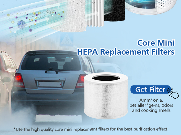 Core mini replacement filter