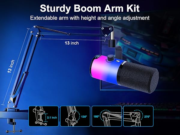 Dynamic Gaming Microphone