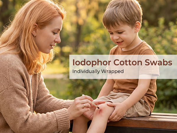 Disposable Povidone Iodine Swabsticks