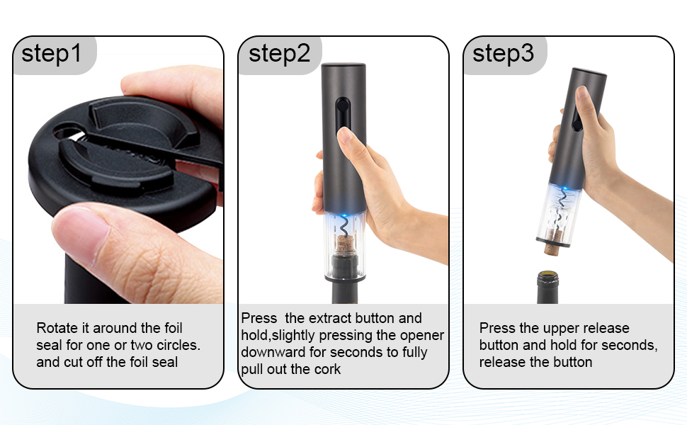 electric wine opener