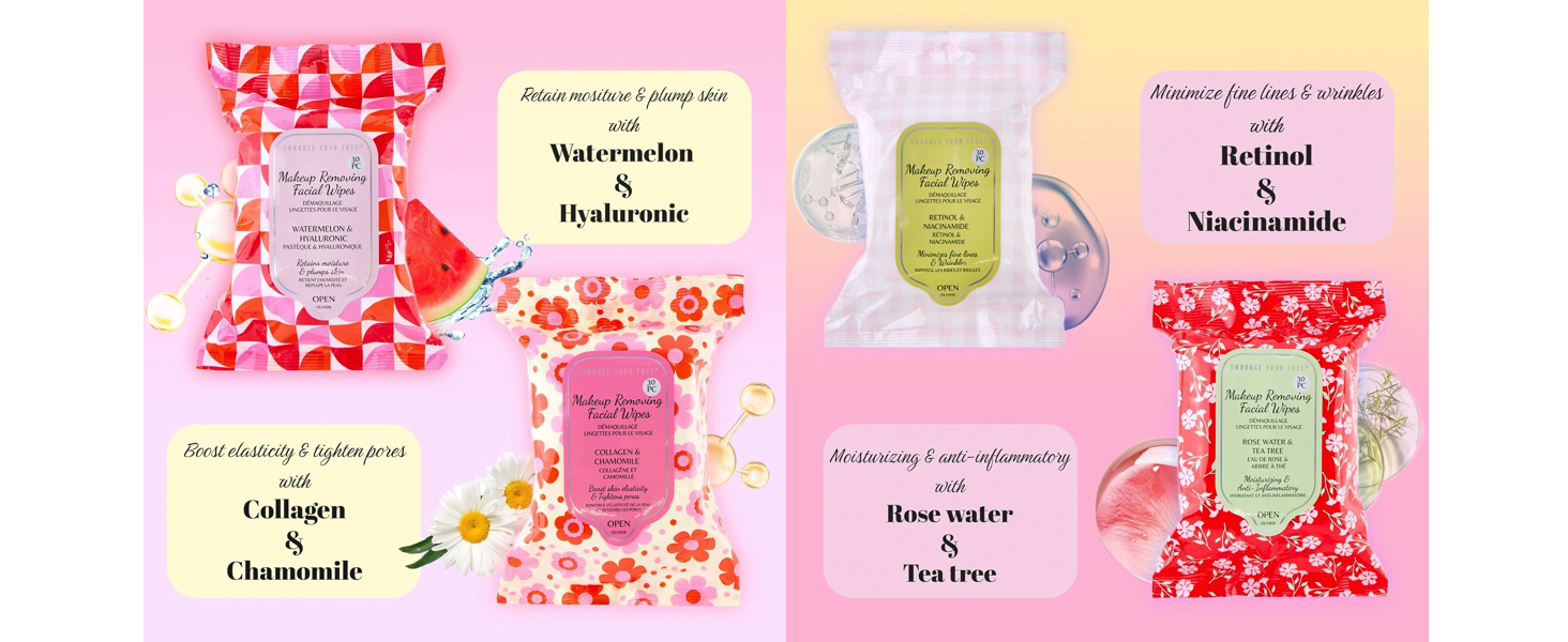 Active Botanical Facial Cleansing Towelettes