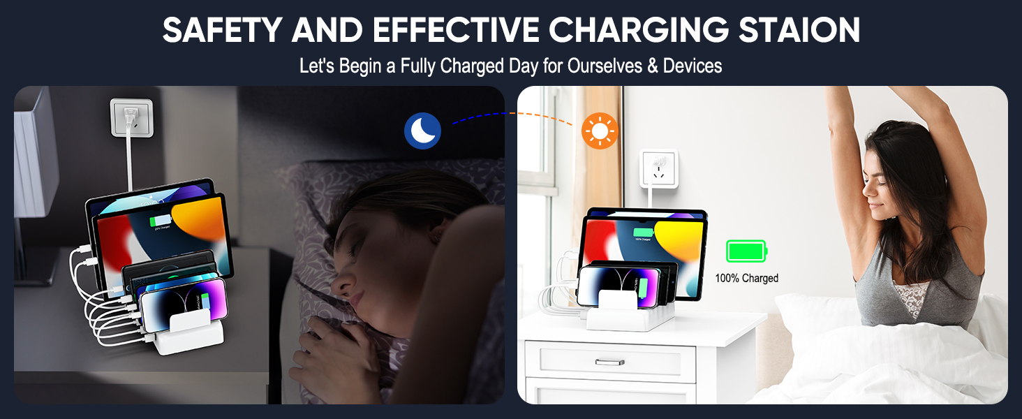 ipad charging station