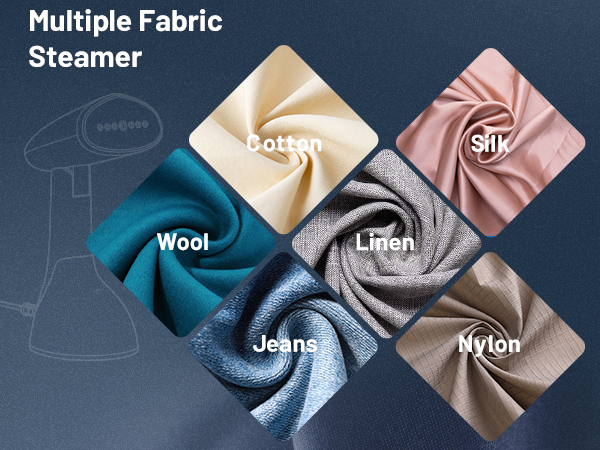 Multiple Fabric Steamer