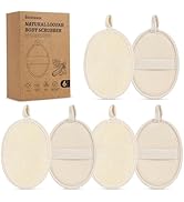 ÖkoStamm 6 Pack Natural Loofah Body Scrubber (6 Pack) - Exfoliating Loofah for Removing Dead Skin...