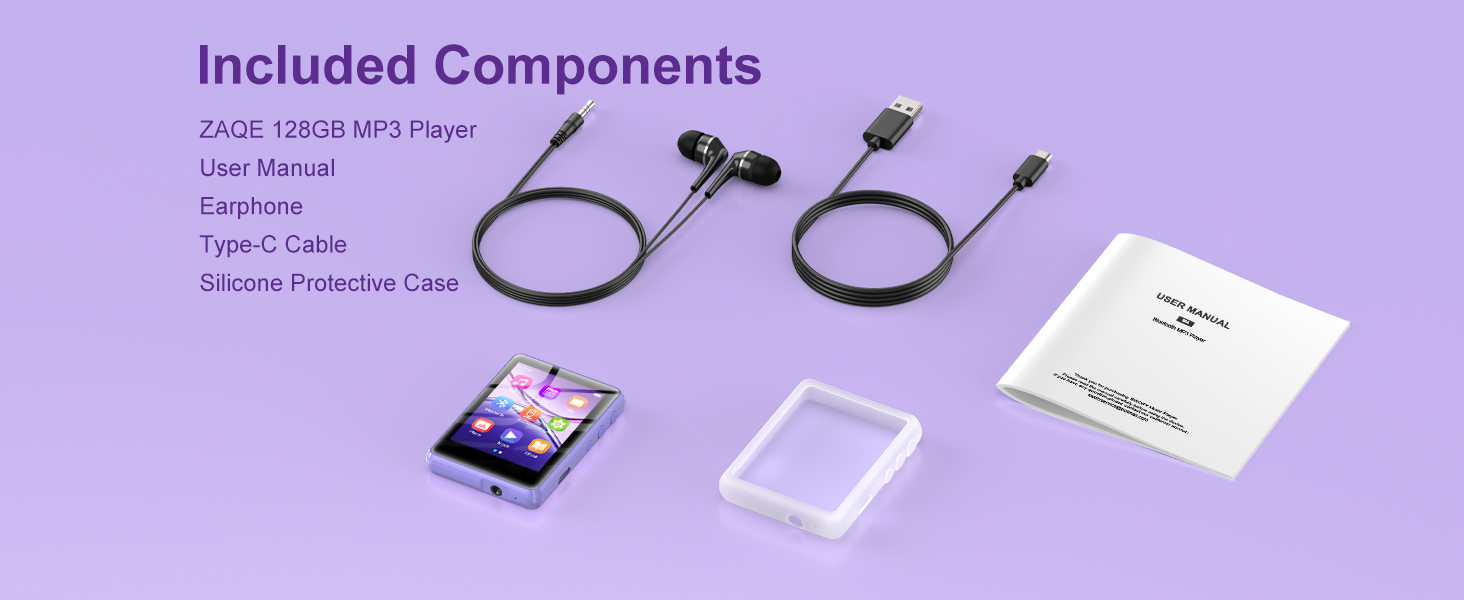 MP3 Player with Bluetooth 5.3