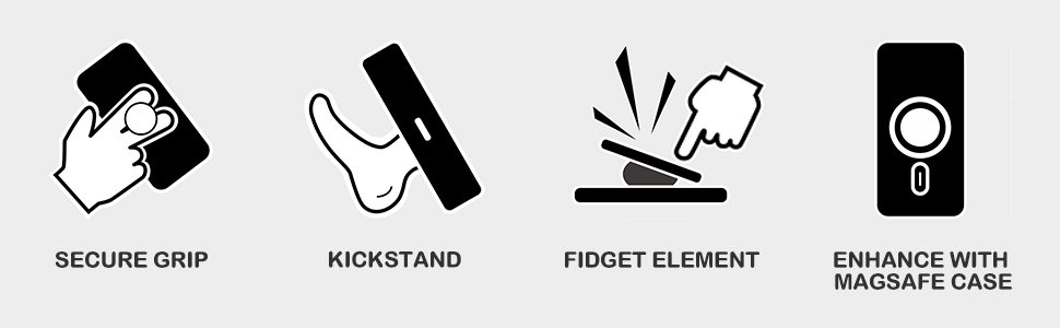 PHONE GRIP STAND MAGSAFE FIDGET