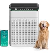 FLANUR Air Purifiers for Home Large Room Up to 1690 ft² Double-sided Air Inlet Smart WiFi Alexa C...