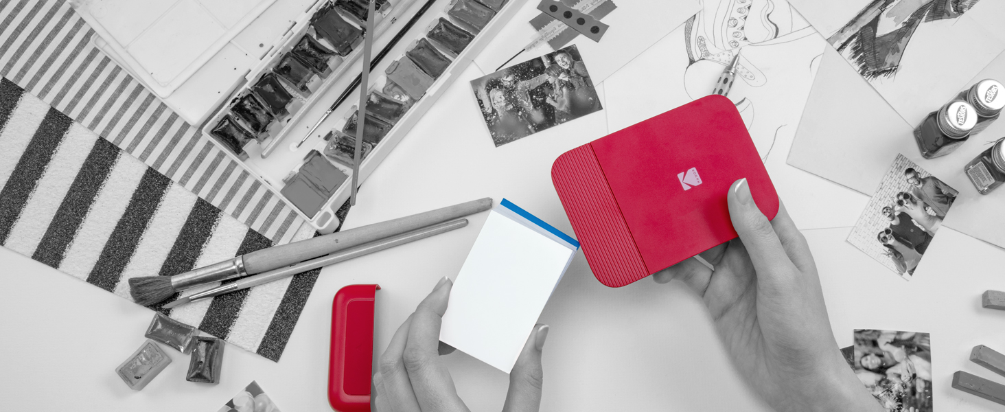 Kodak Smile Printer load paper