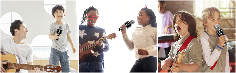 Microphone for kids and adults
