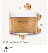 Laura Mercier Honey Bath Gel, Foaming Bubble Bath, Long-Lasting Hydration, Helps Maintain Skin's ...