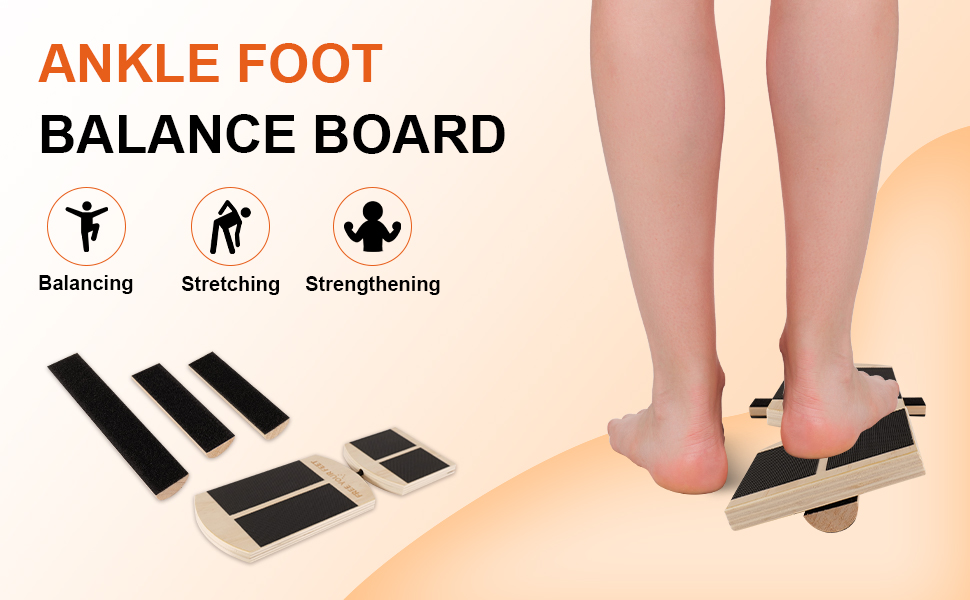 Ankle Balance Board Balance Training Stretching Exercises Strengthen Ankle and Foot Muscles