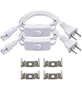 SinLoon UL-LP Certification 18AWG T5 T8 LED Wire Connector Power Cord LED Tube Power Extension Co...