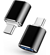 USB C to USB Adapter [2 Pack], Thunderbolt 3 to USB Female Adapter OTG Adapter for MacBook Pro 20...