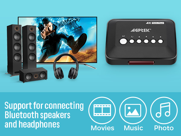 4K@30hz HDMI TV Media Player