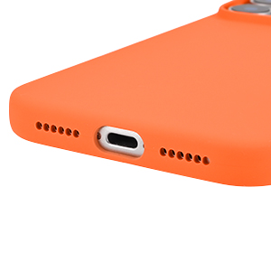Solid Color Liquid Silicone Case for iPhone 17 Pro Max
