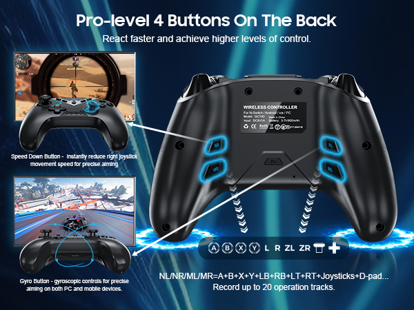 PC gaming Controllers