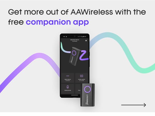 AAWireless companion app 