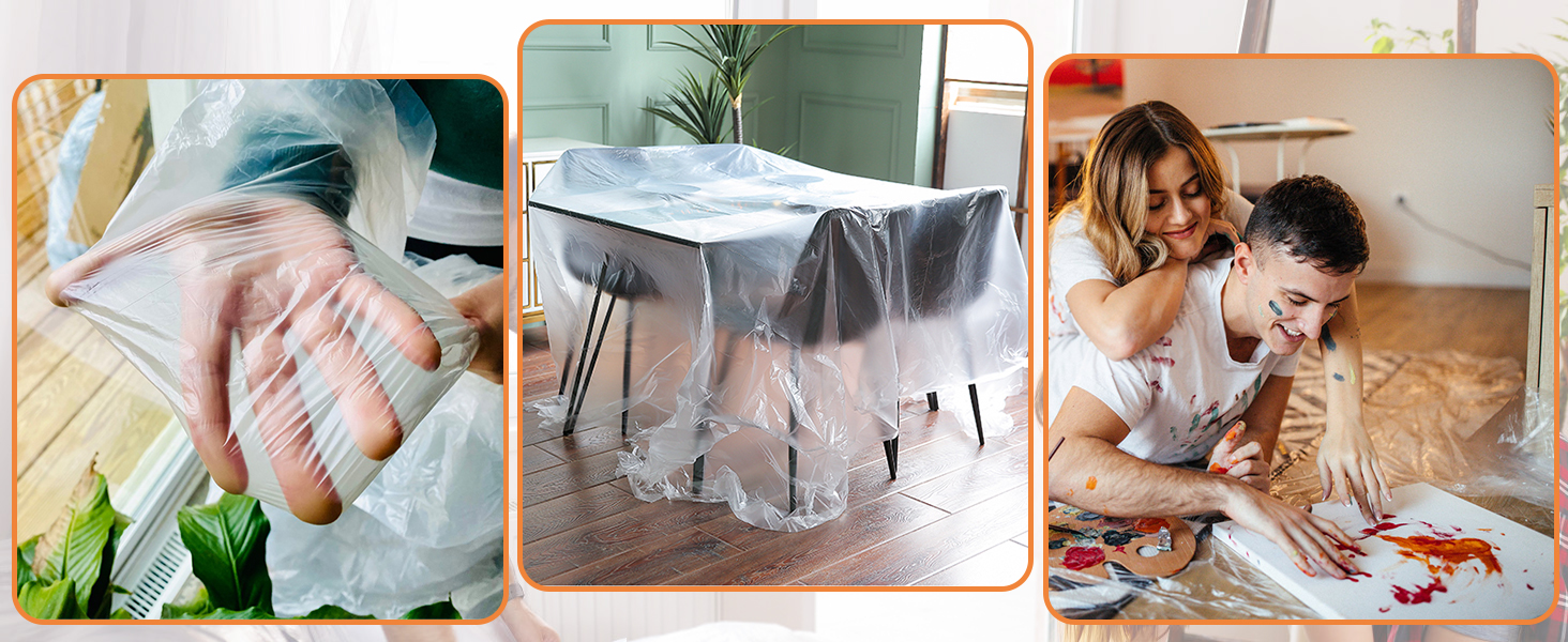 plastic drop cloth