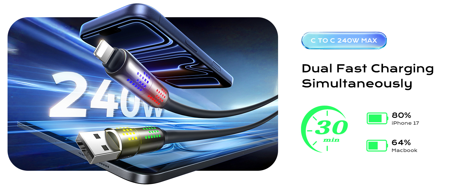 usb c to lightning cable